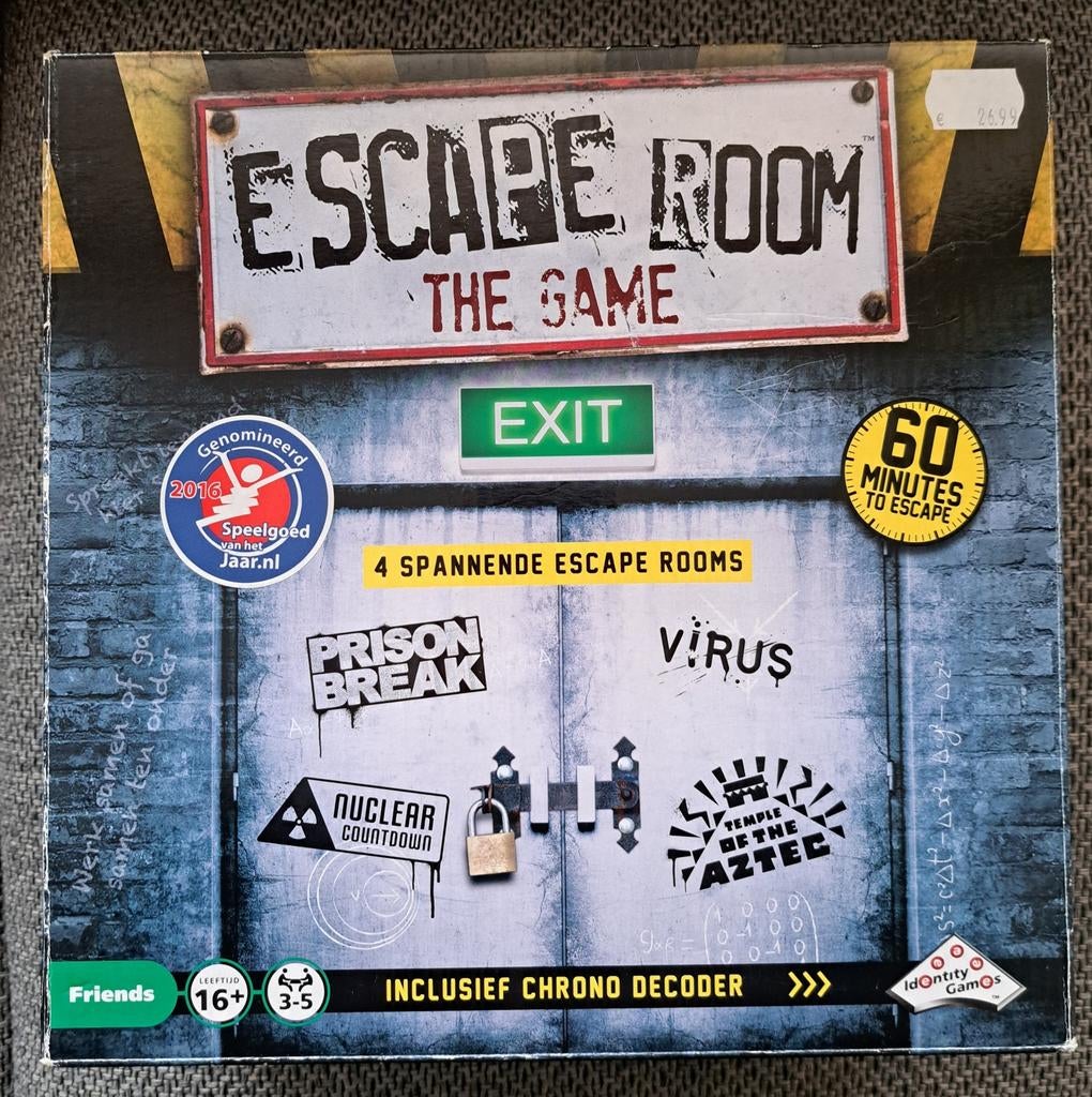 Escaperoom the game, Ophalen