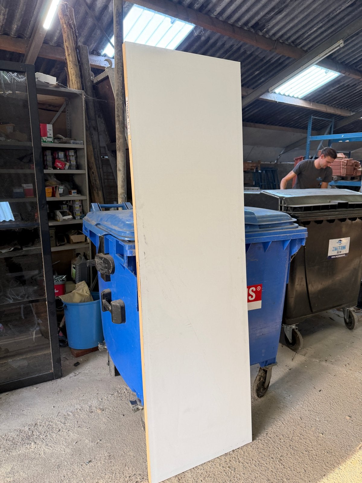 Nieuwe boarddeur 630x2315, Ophalen, Gebruikt, Minder dan 80 cm, Binnendeur