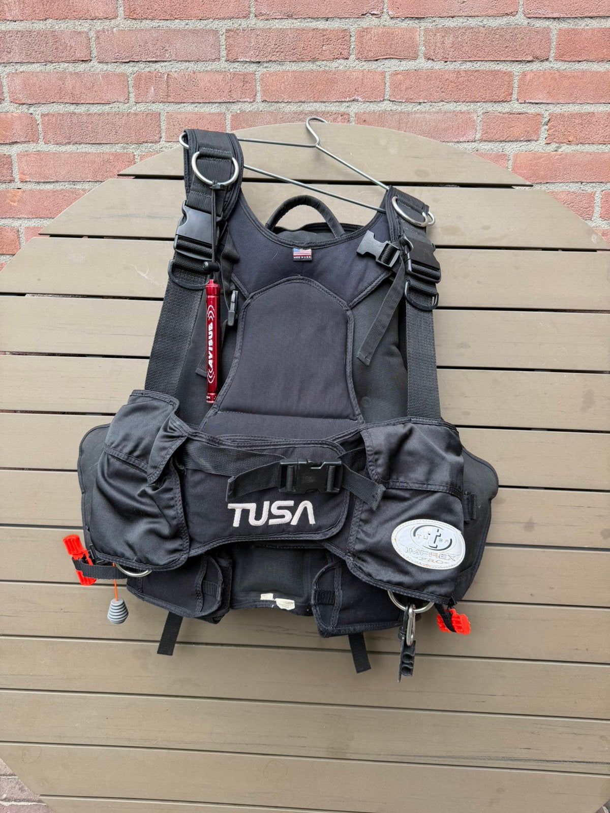 Duikspullen tusa auqua diving scubapro, Ophalen, Gebruikt, Overige typen