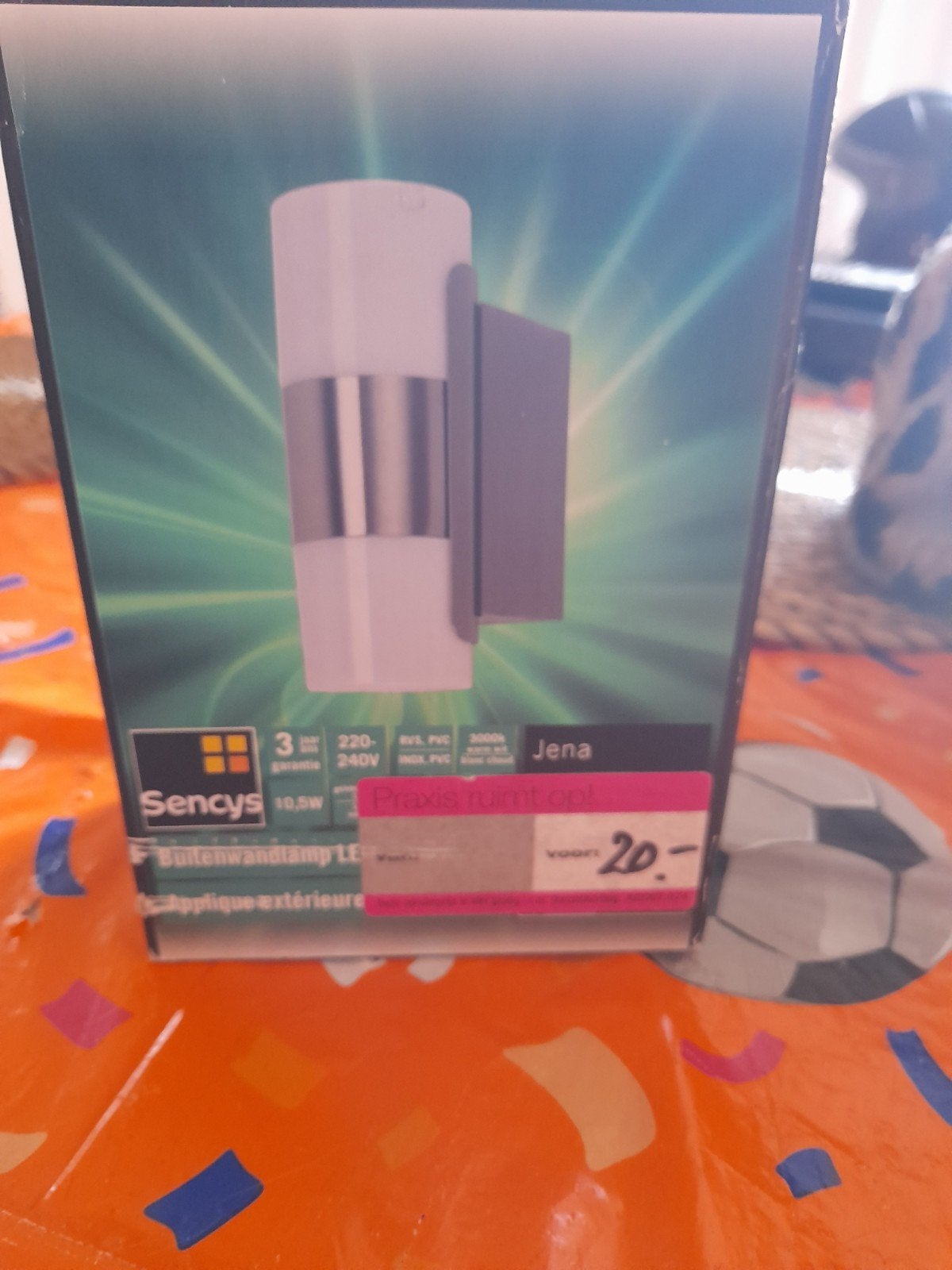 Nieuwe Sencys Buitenwandlamp LED - Jena model, Huis en Inrichting, Ophalen, Nieuw