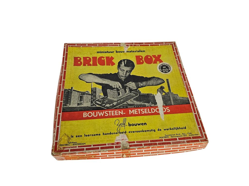 Brick box - miniatuur bouwstenen - no 1 - multirec - 1950-59, Ophalen of Verzenden