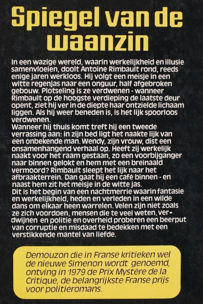 Spiegel van de waanzin - Demouzon (1983), Verzenden, Zo goed als nieuw, Europa overig