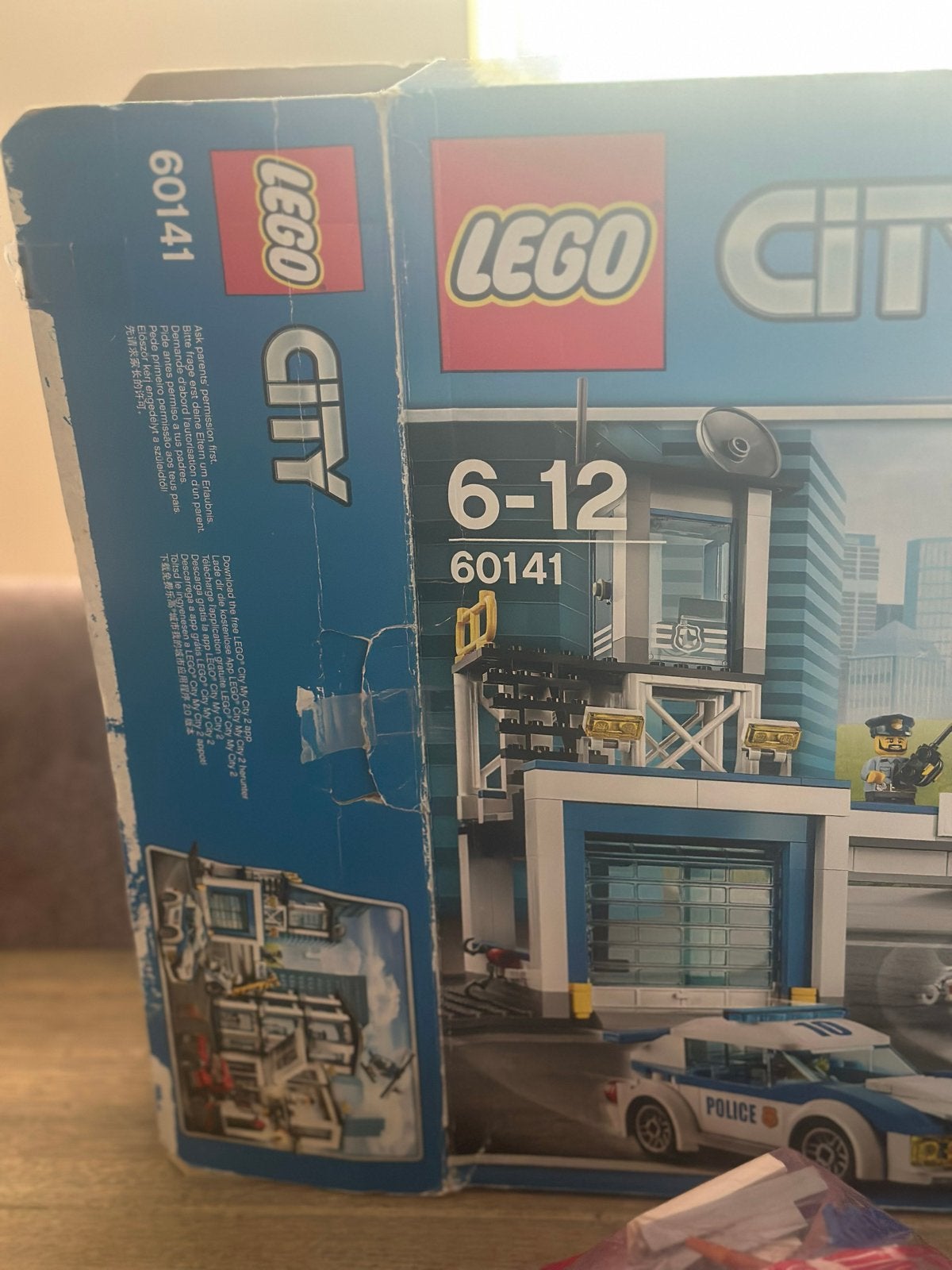 Complete LEGO City Politiebureau 60141 (2017), Ophalen of Verzenden, Gebruikt