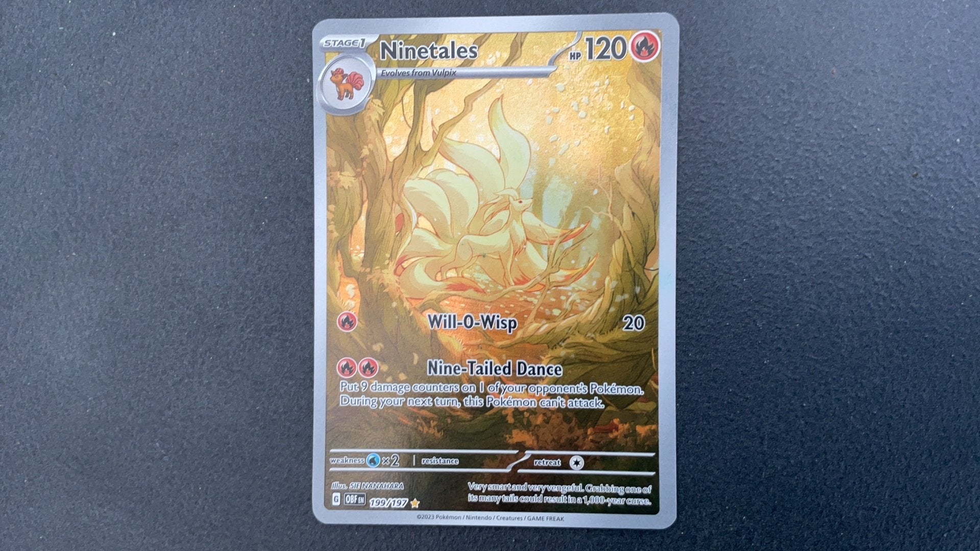 Ninetales, Ophalen, Zo goed als nieuw