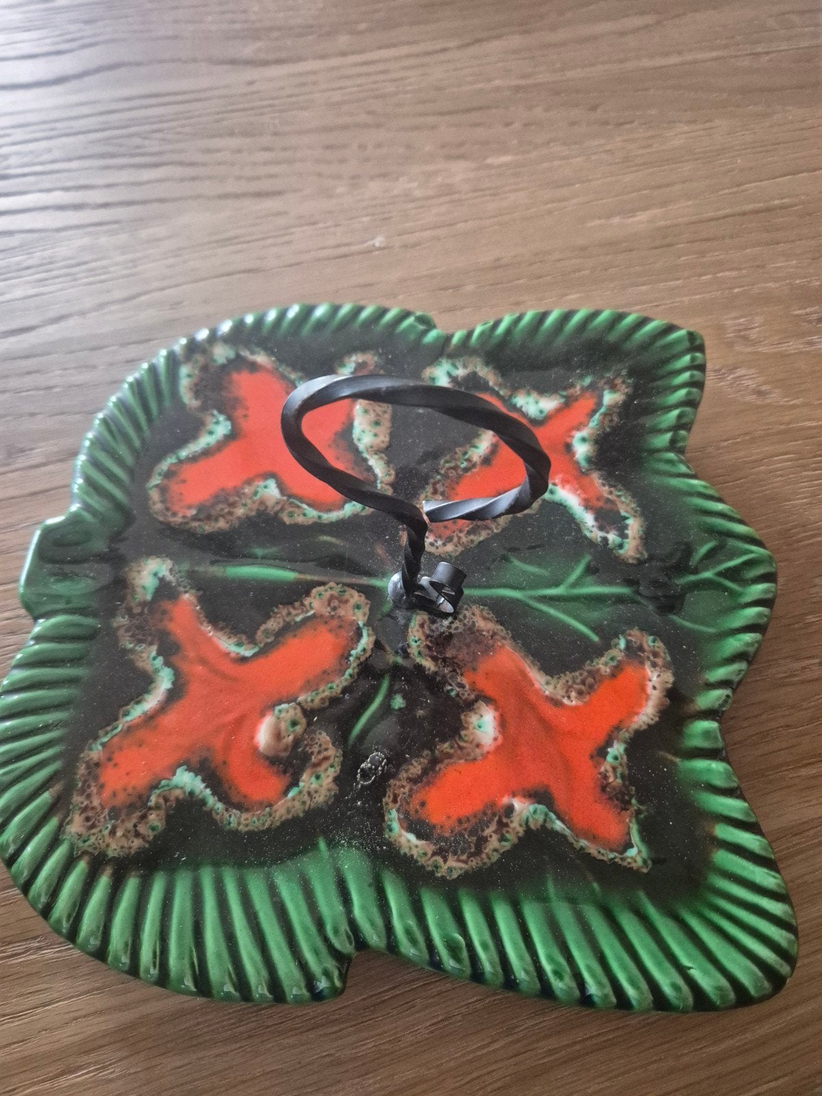 Vallaurus vintage keramieken schotel, Antiek en Kunst, Ophalen of Verzenden
