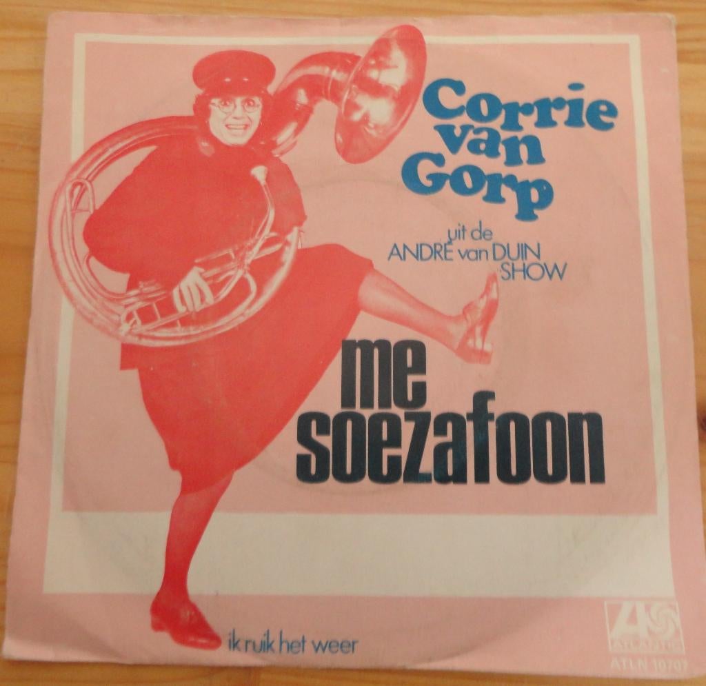 Corrie van Gorp > Me soezafoon, Ophalen of Verzenden, Gebruikt, 7 inch, Nederlandstalig