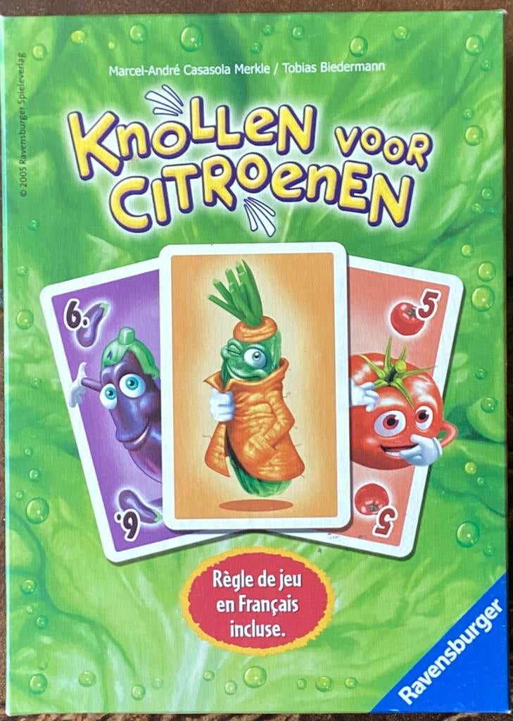 Knollen voor citrienen kaartspel, Ophalen of Verzenden, Zo goed als nieuw