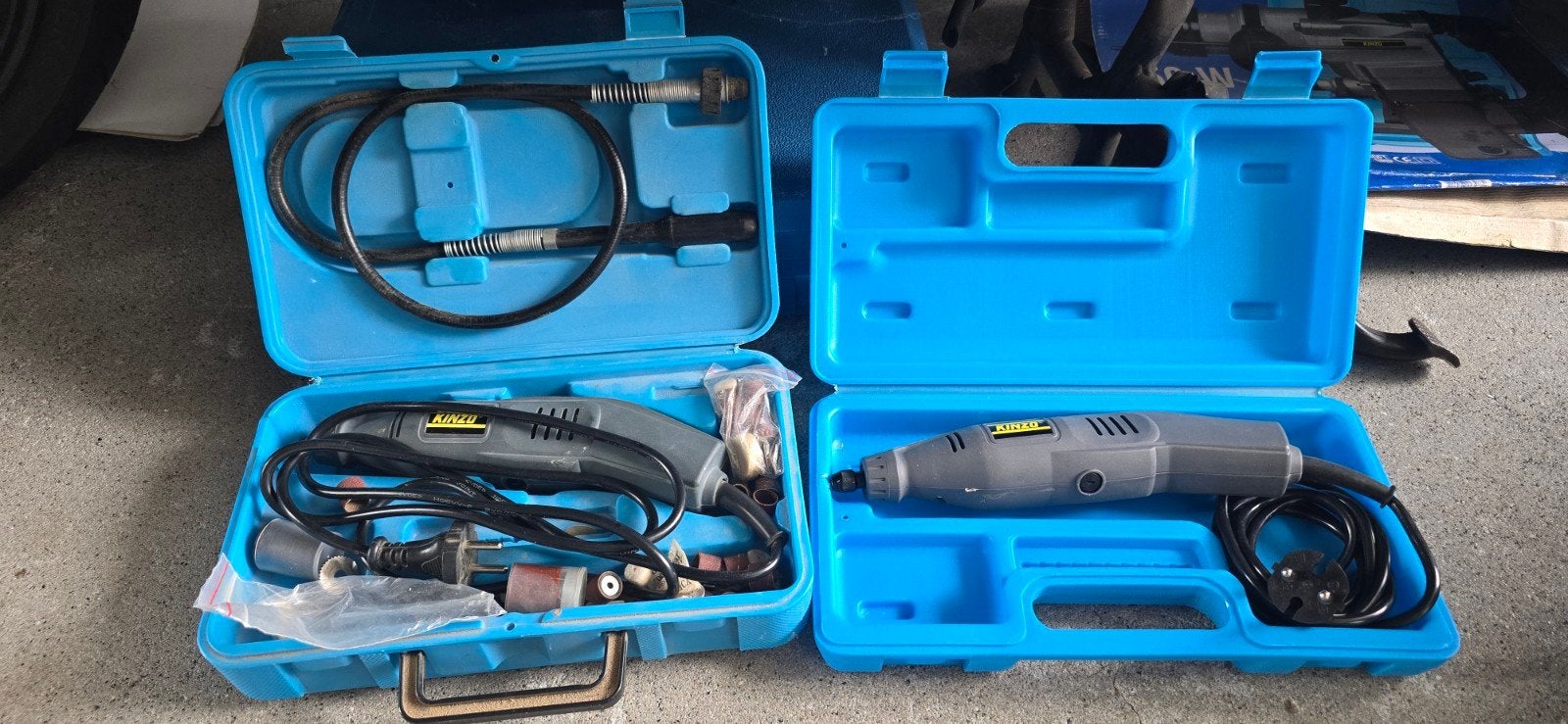 Kinzo 25C50 Precisie Boormachine Set met Flexibele As, Ophalen of Verzenden