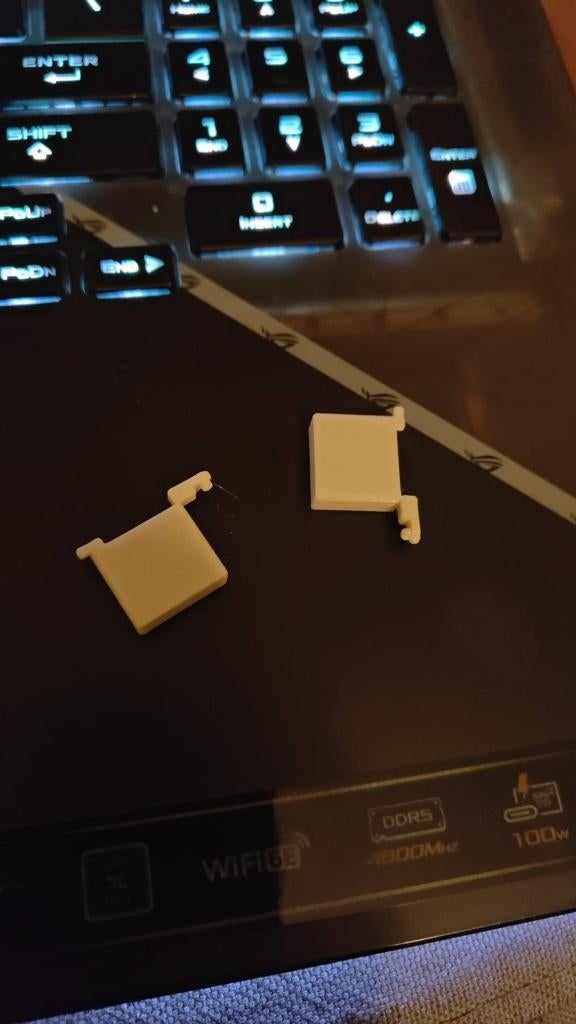Vervangknop Amiga Diskdrive - 3D Geprint Eject Button, Computers en Software, Vintage Computers, Verzenden
