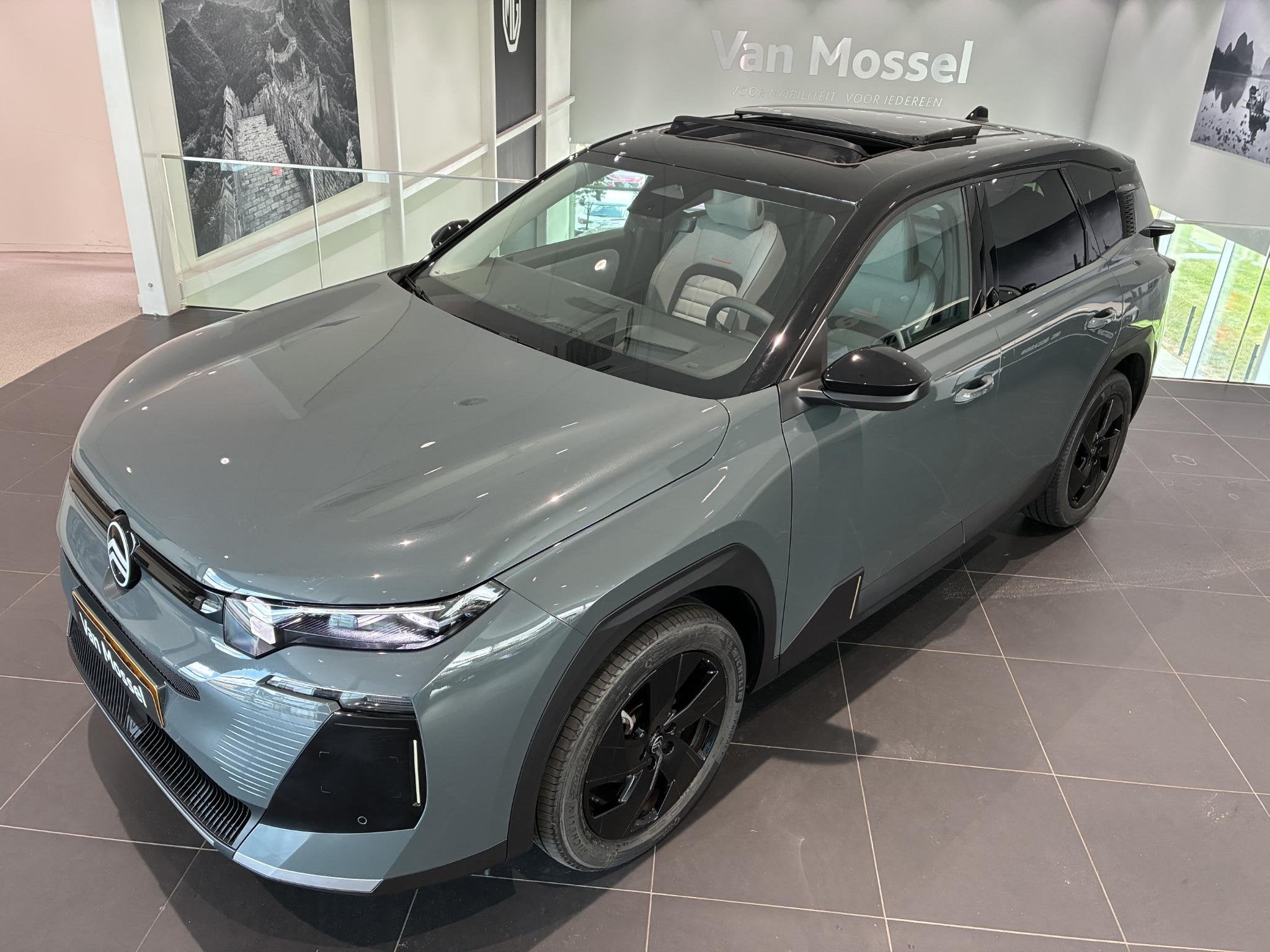 Citroen C5 Aircross Automaat Hybrid 145 Max | Hoge instap l, Auto's, Citroën, Euro 6, 1199 cc, C5 Aircross, Leder en Stof