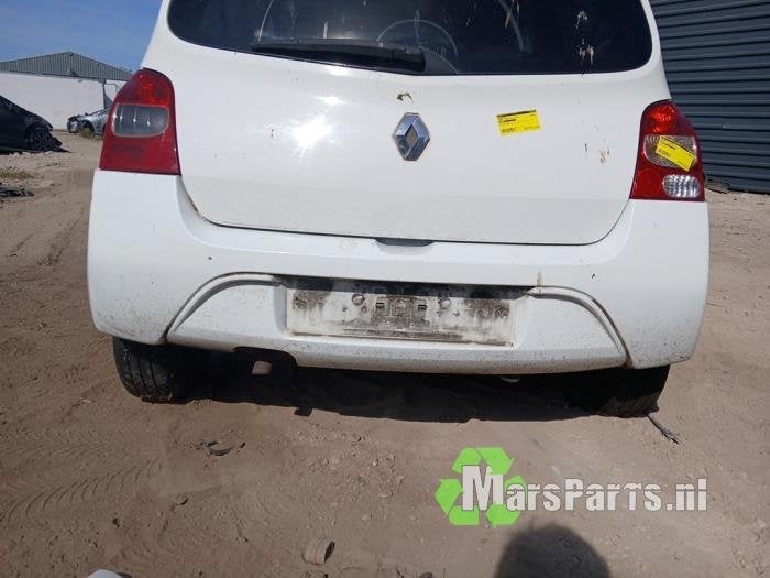 Achterbumper van een Renault Twingo