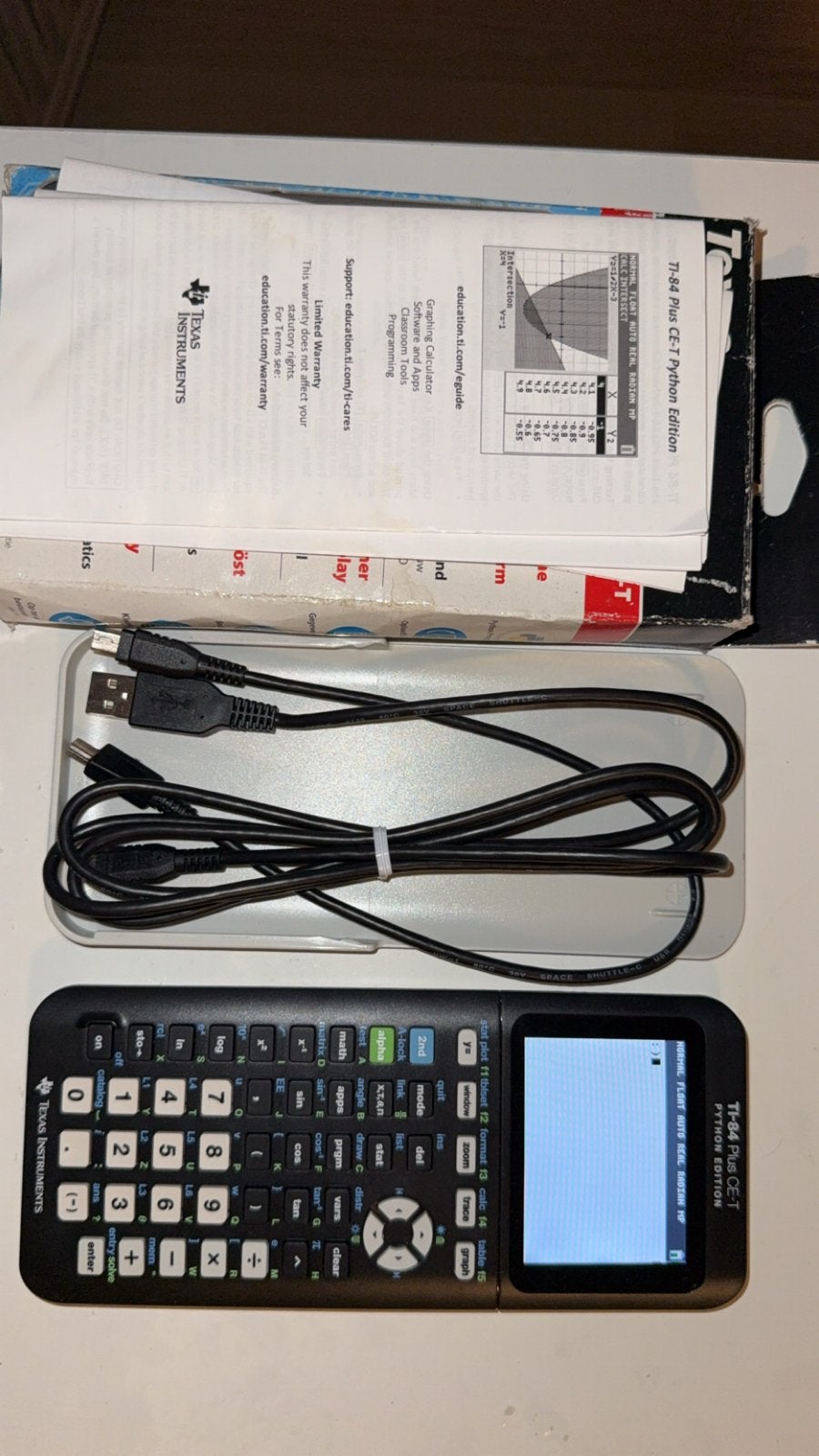 Texas instruments TI-84 plus CE-T Python editie, Ophalen of Verzenden