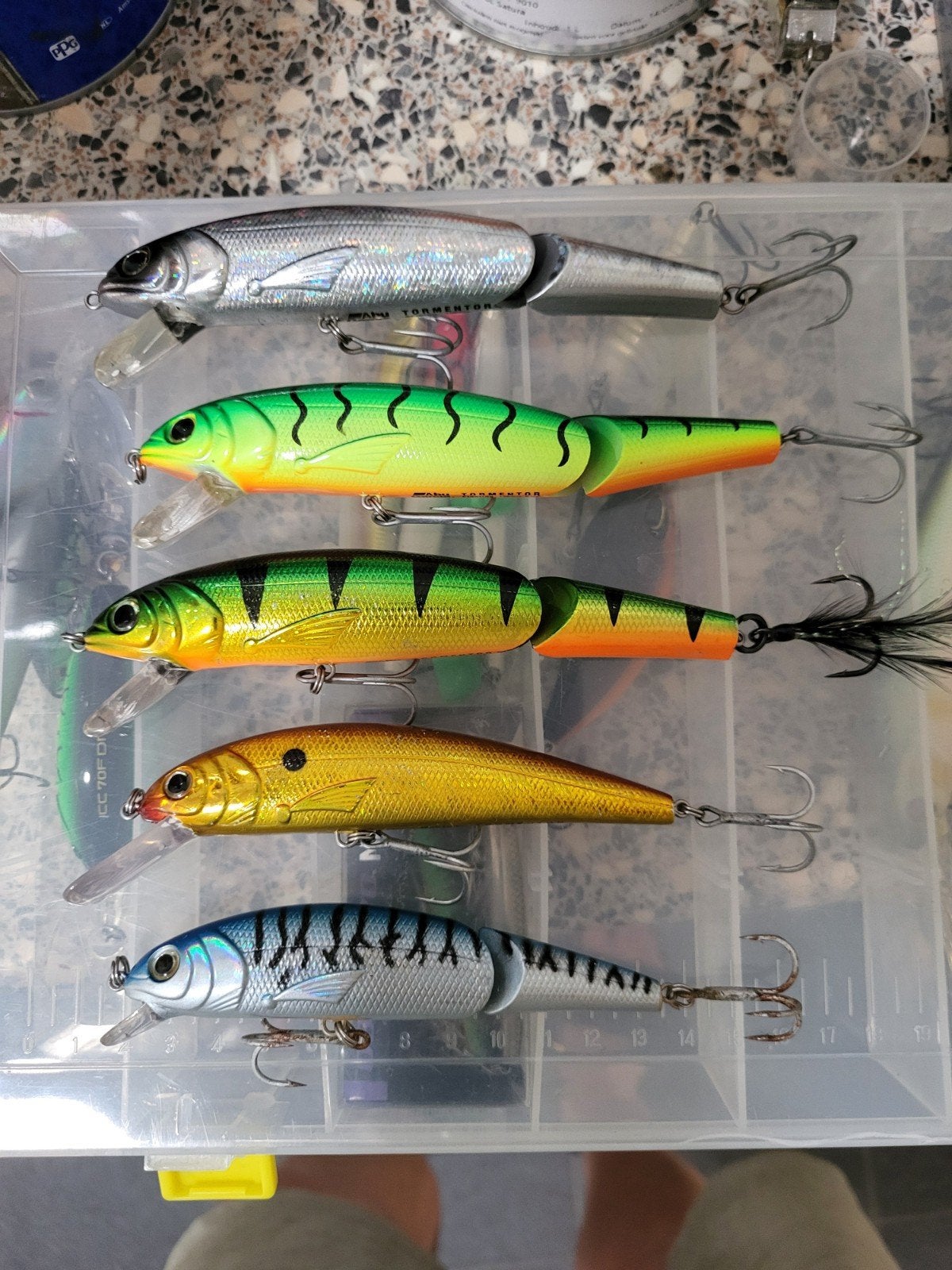 5x Abu garcia tormentor, Ophalen of Verzenden, Gebruikt, Overige typen
