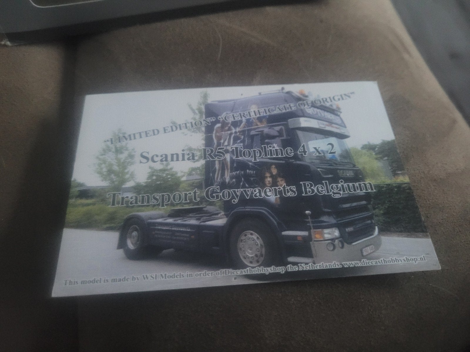 Scania truck goyvearts, Wsi, Wsi, Nieuw, Ophalen of Verzenden