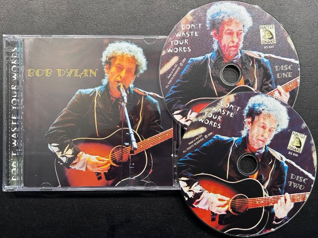 BOB DYLAN - Don't waste your words (Rotterdam 2000, 2CD ), Ophalen of Verzenden, Zo goed als nieuw, Poprock