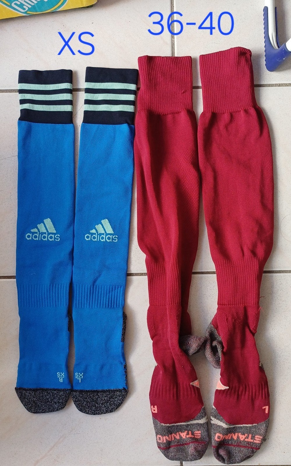 2 x voetbalsokken, Maat XS of kleiner, Ophalen of Verzenden, Nieuw, Overige typen