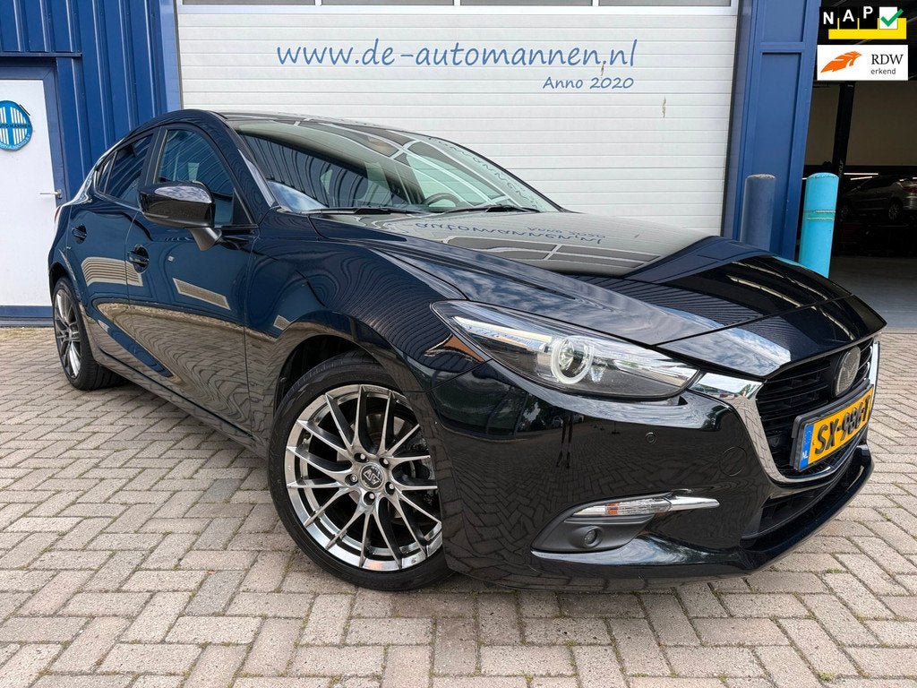 Mazda 3 2.0 SkyActiv-G 120 GT-M 5-drs AUTOMAAT / ECC / LEER, 1998 cc, Gebruikt, Euro 6, 4 cilinders