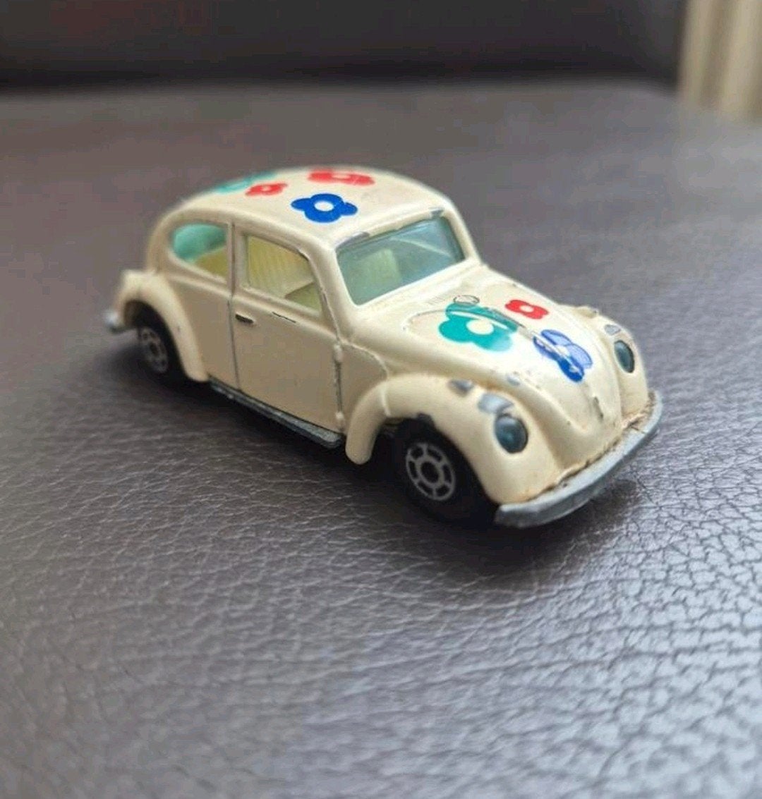 Vintage Yatming  Volkswagen Kever, Ophalen of Verzenden, Gebruikt