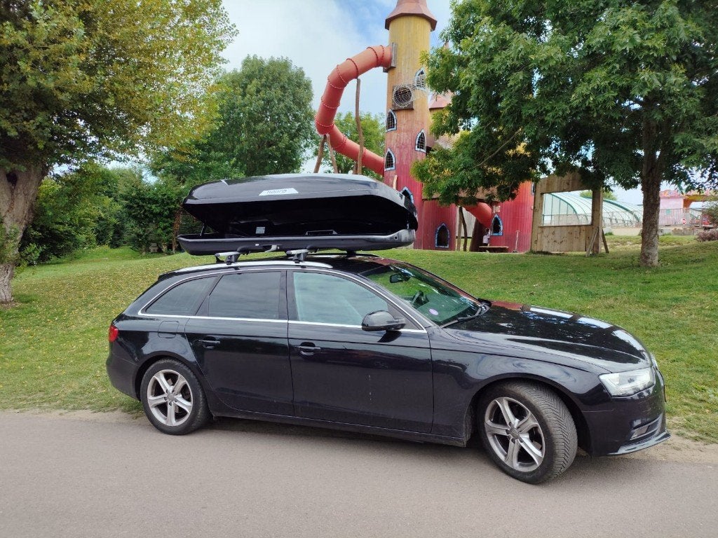 Dakkoffer XXXL 640liter !!! Glossy (ook geschikt voor Tesla), Ophalen, Zo goed als nieuw