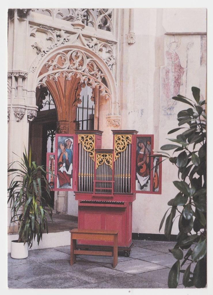 Amersfoort St. Jans Kerk De Hof  Orgel Positief Metzler 1967, Verzenden, 1980 tot heden, Ongelopen, Utrecht