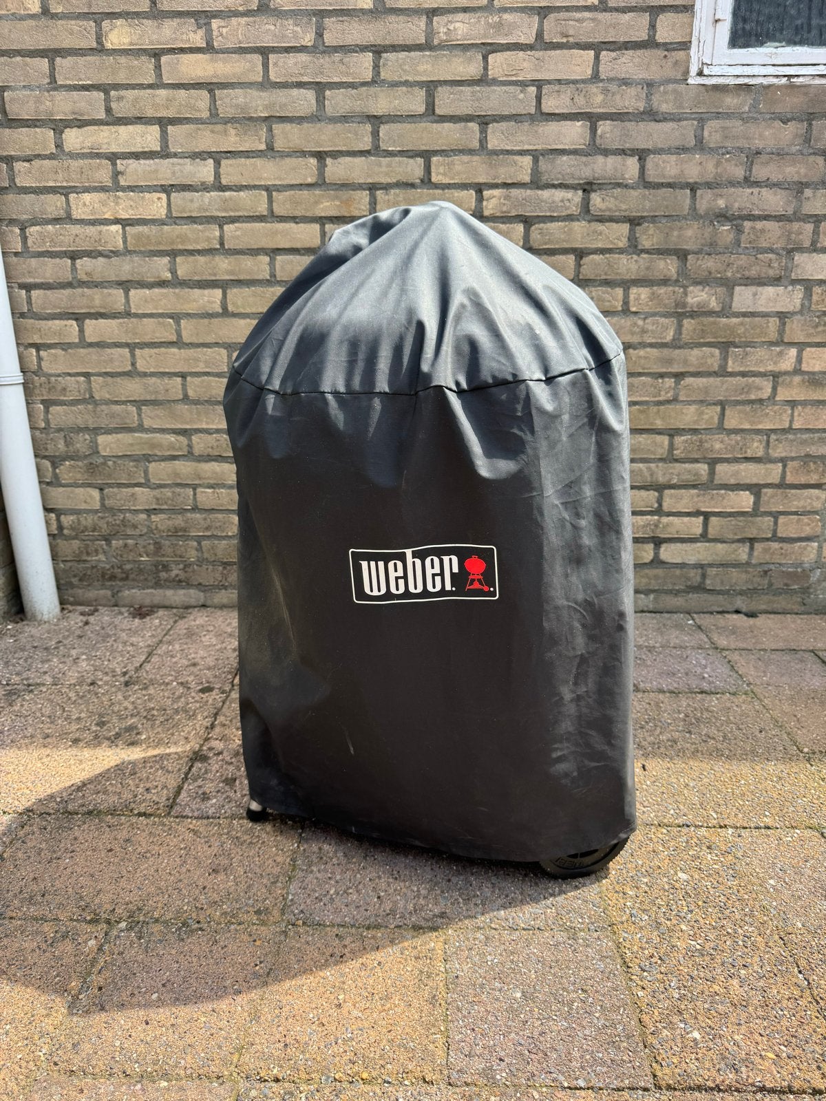 Weber kolen BBQ met hoes, Ophalen of Verzenden, Gebruikt