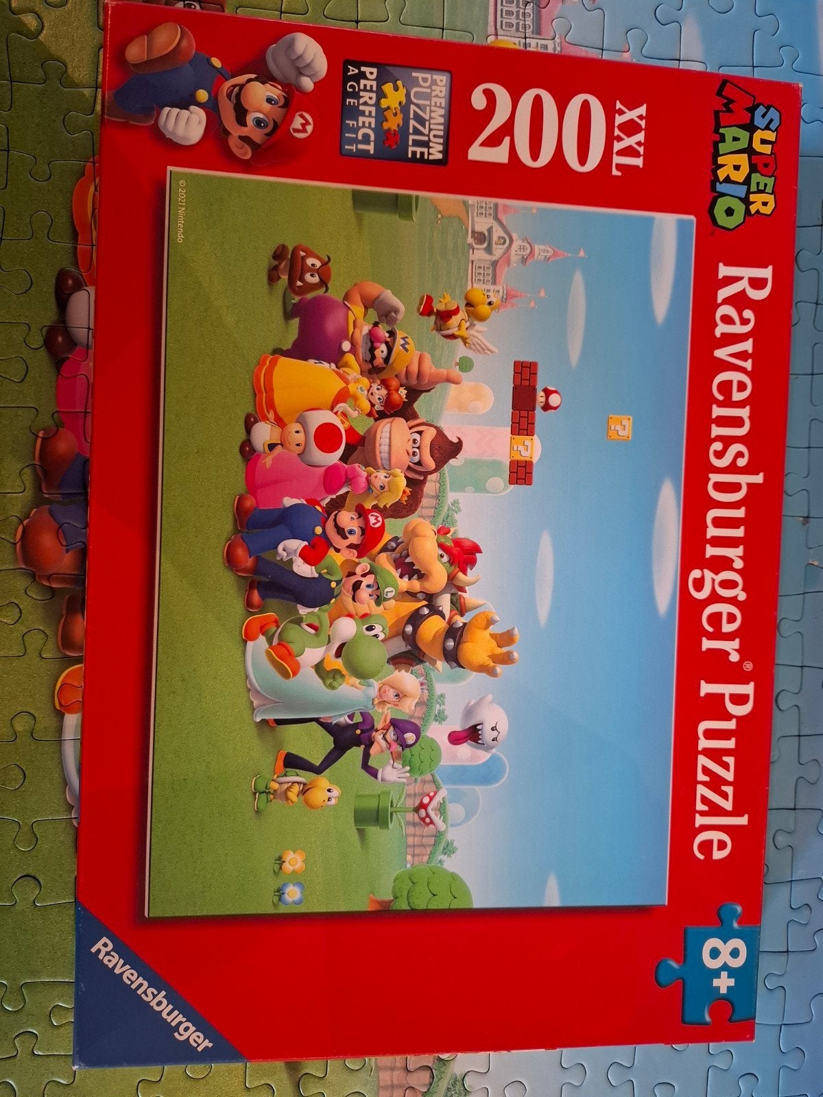 Super Mario puzzel, Ophalen of Verzenden, Meer dan 50 stukjes, Zo goed als nieuw, 6 jaar of ouder