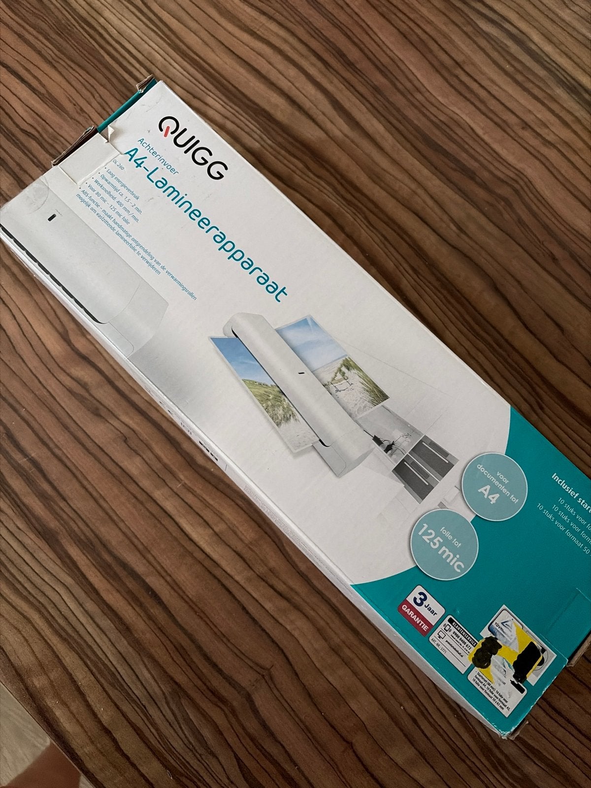 QUIGG A4-Lamineerapparaat - Nieuw in verpakking, Ophalen, Nieuw