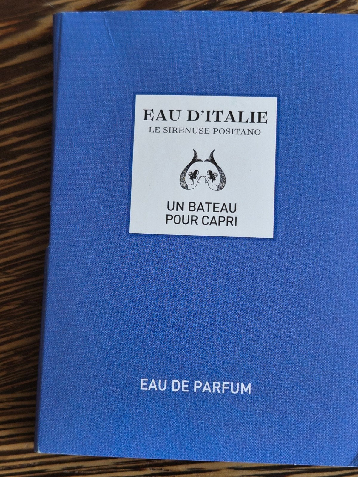 Eau D'Italie Un Bateau Pour Capri Eau de Parfum sample, Verzenden, Nieuw