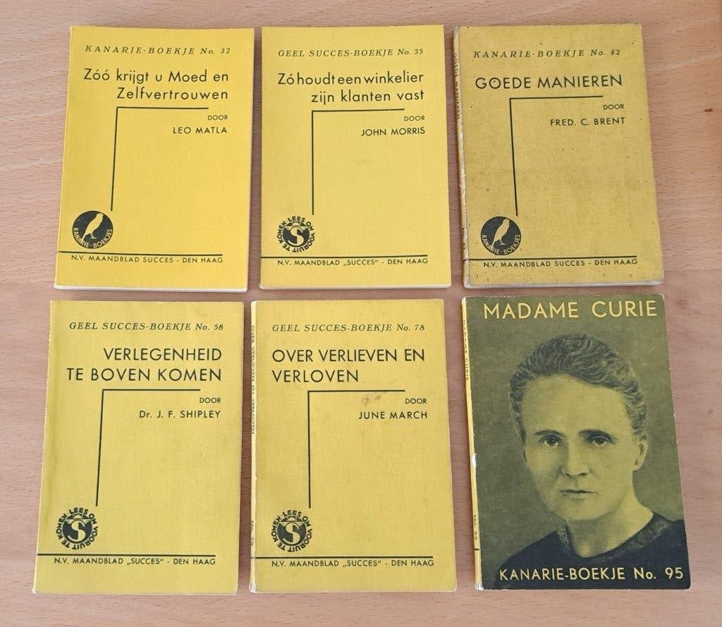 KANARIEBOEKJES of GELE BOEKJES, Ophalen of Verzenden, Diverse auteurs
