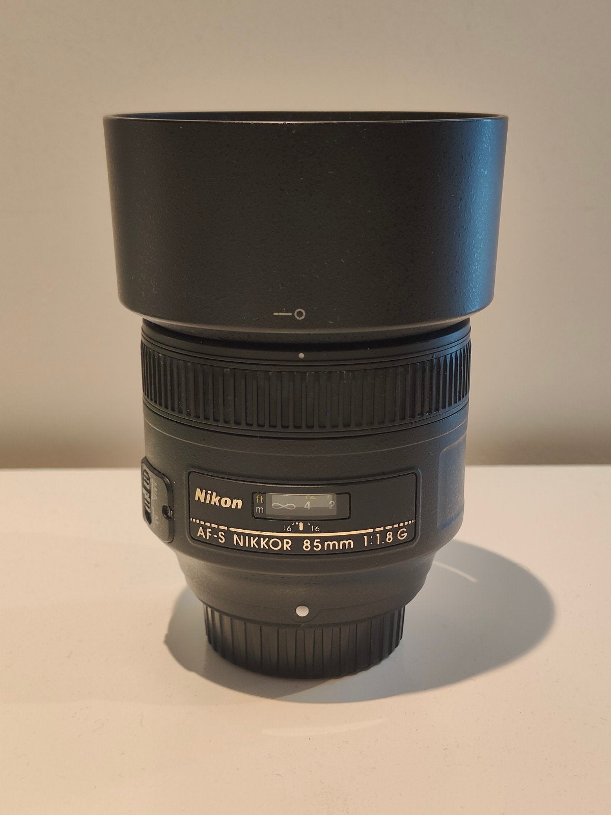 Nikon AF-S Nikkor 85mm f/1.8G objectief, Audio, Tv en Foto, Fotografie | Lenzen en Objectieven, Ophalen, Autofocus, Nikon, Zo goed als nieuw