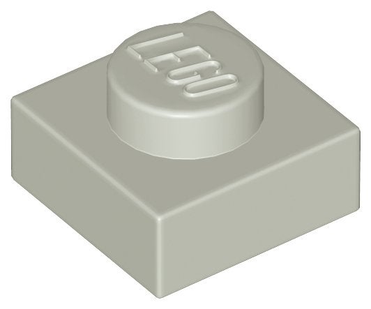 Lego Light Gray Plate 1 x 1, Gebruikt, Overige thema's, Lego, Ophalen of Verzenden