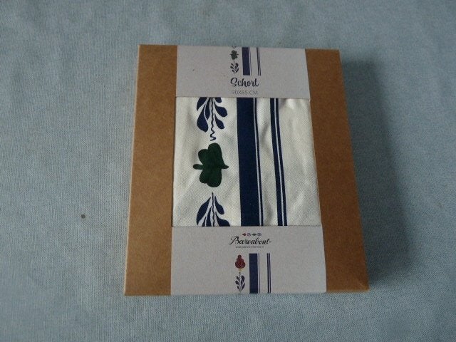 Boerenbont Keukenschort 90x85 cm Nieuw, Wit, Nieuw, Ophalen of Verzenden, Boerenbont
