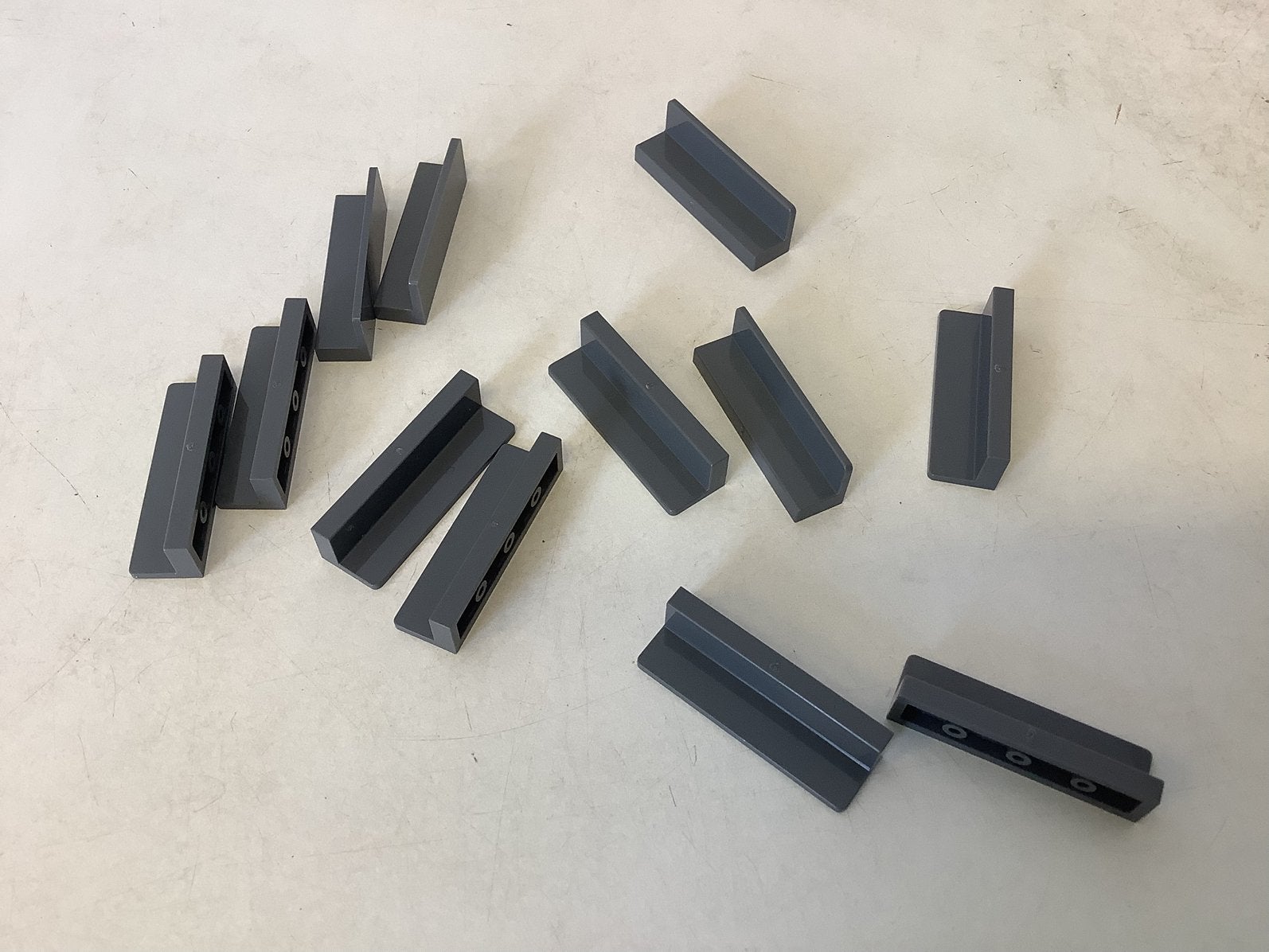 Lego paneel 1x4x1 nieuwe kleur donker grijs, Ophalen of Verzenden, Gebruikt, Losse stenen, Lego