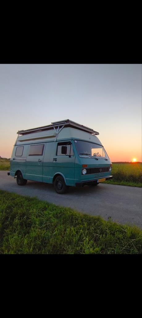 GOED ONDERHOUDEN VW LT 31D CAMPER MET VEEL VERNIEUWINGEN MTR, Caravans en Kamperen, Campers, Chemisch toilet, Buscamper of Camperbus