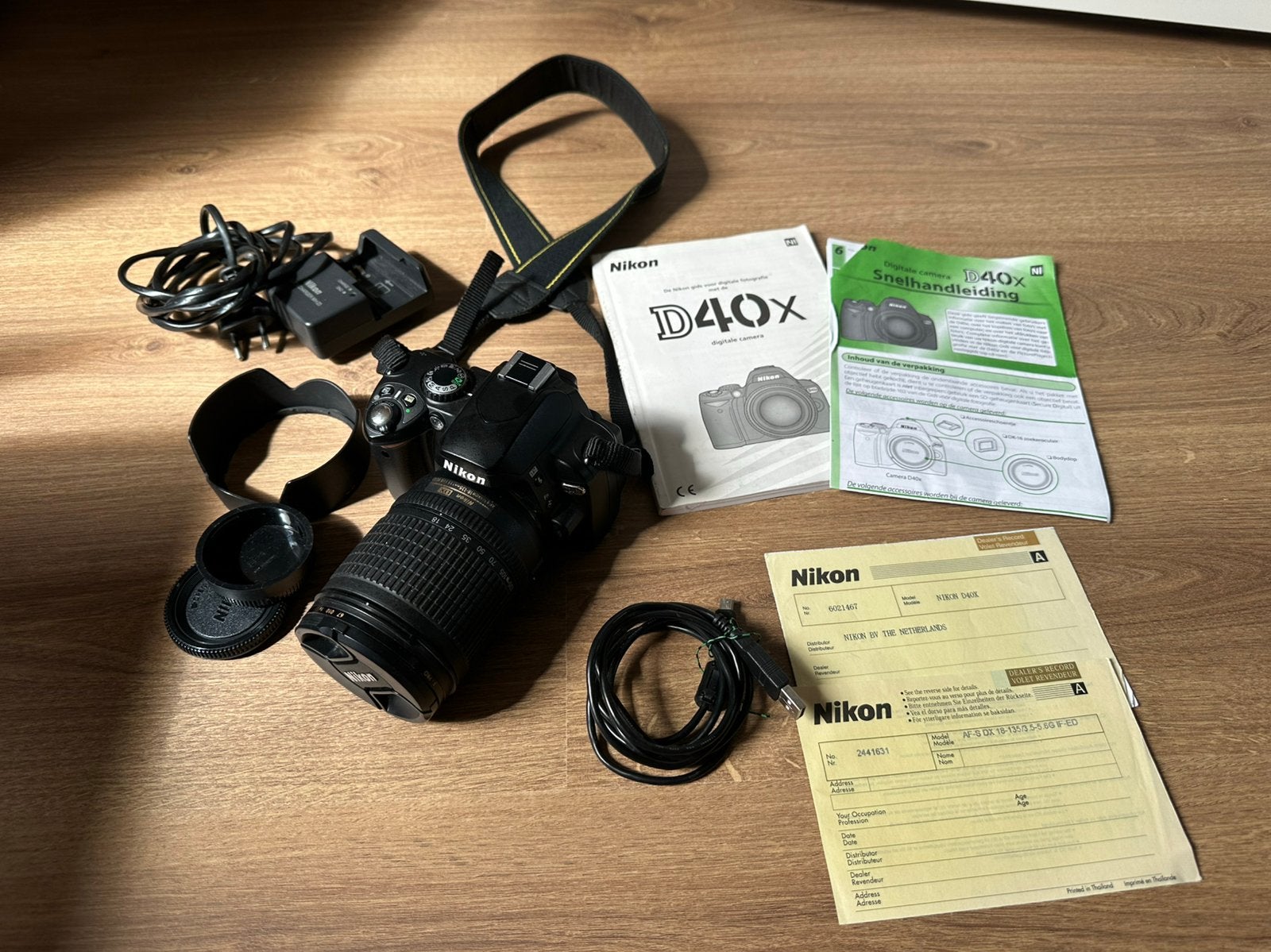 Nikon D40X met 18-135 mm lens, Ophalen of Verzenden, Zo goed als nieuw, Overige typen