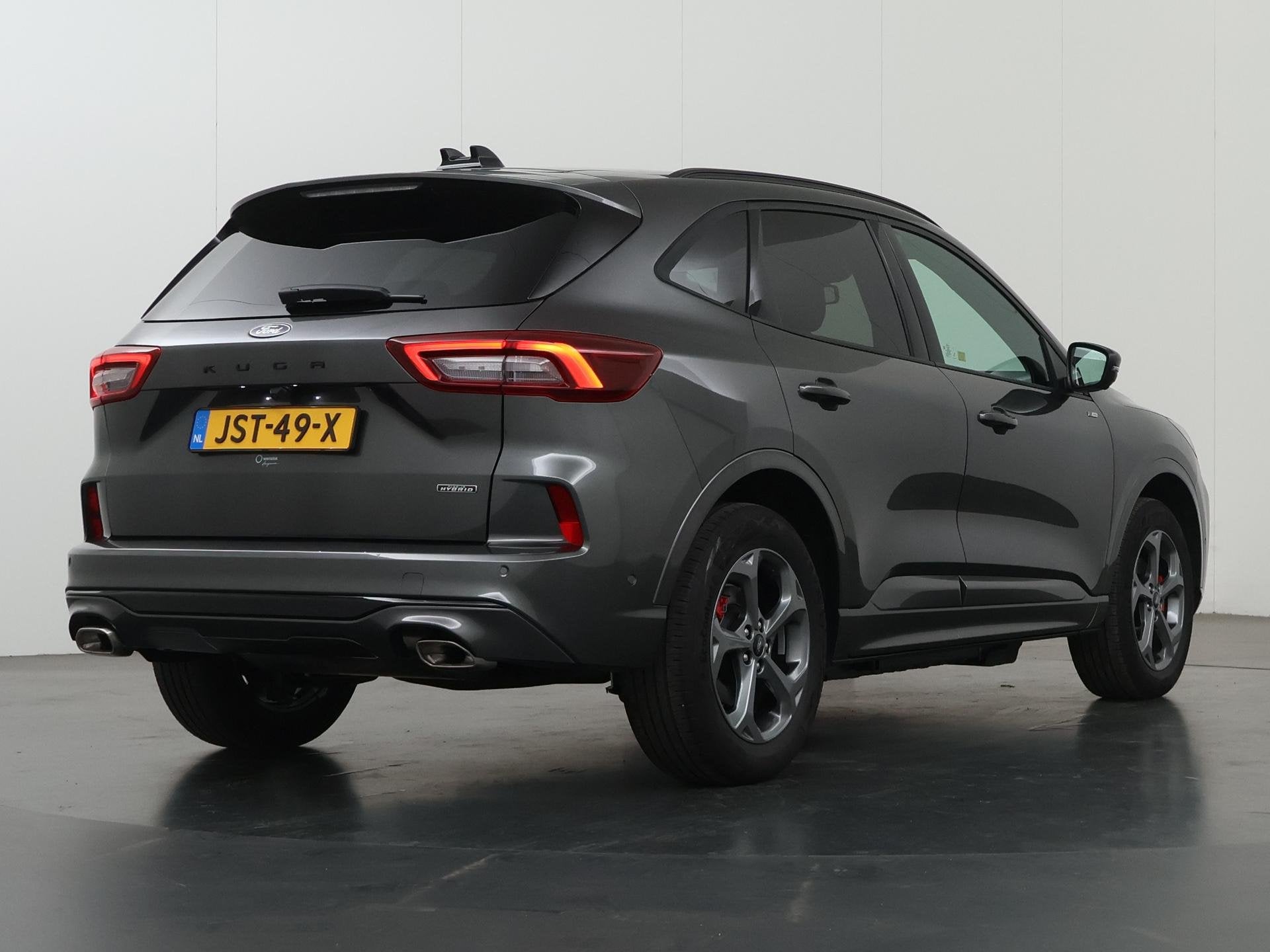 Ford Kuga 2.5 PHEV ST-Line X | Elekt inklapbare Trekhaak | W, Auto's, 14 kWh, Gebruikt, Leder en Stof, Plug-in hybride