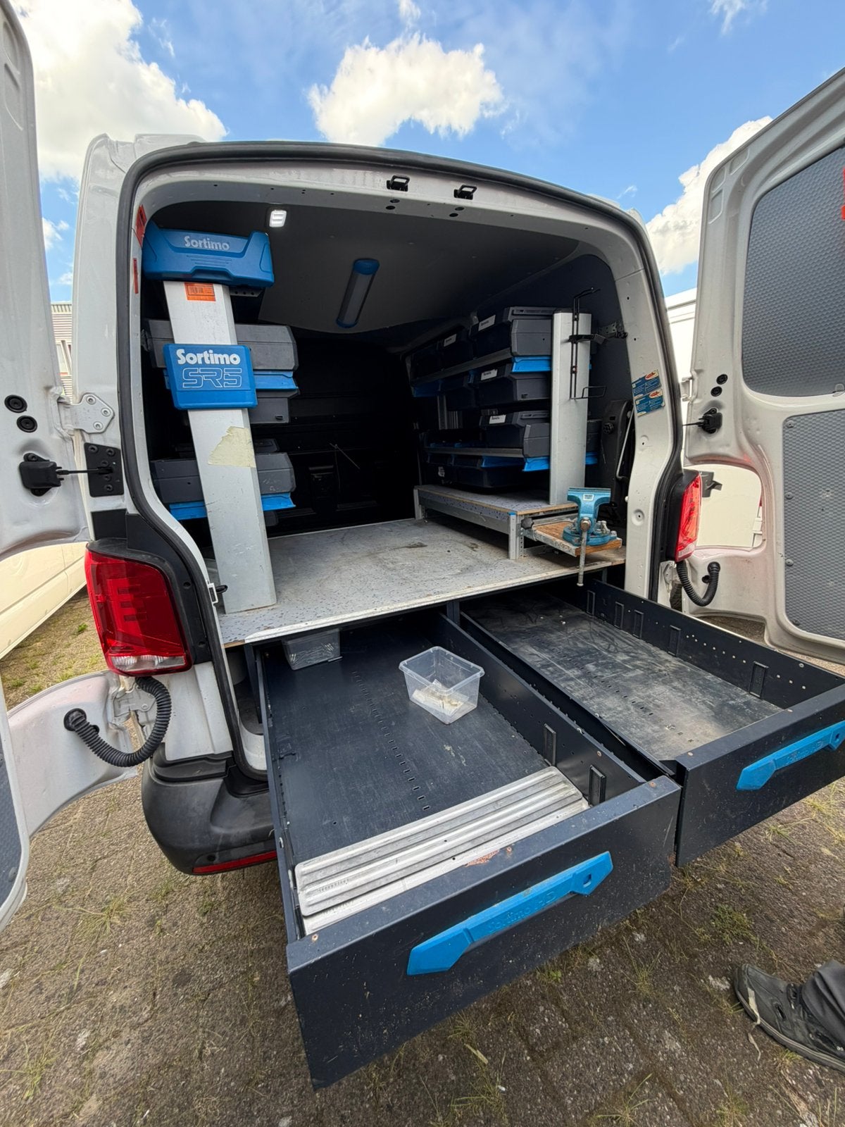 Nette Sortimo SR5 bedrijfswageninrichting, Auto diversen, Auto-accessoires, Gebruikt, Ophalen