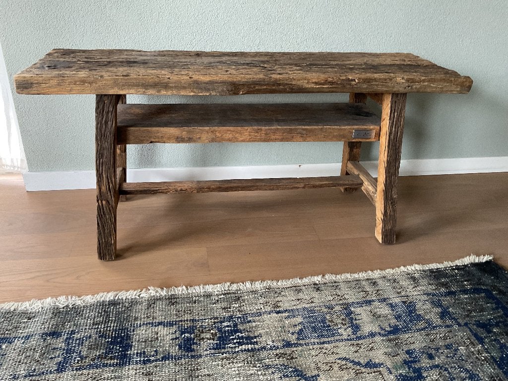 Bijzettafel sidetable tv meubel, Huis en Inrichting, Zo goed als nieuw, 75 cm of meer, Rechthoekig, Hout