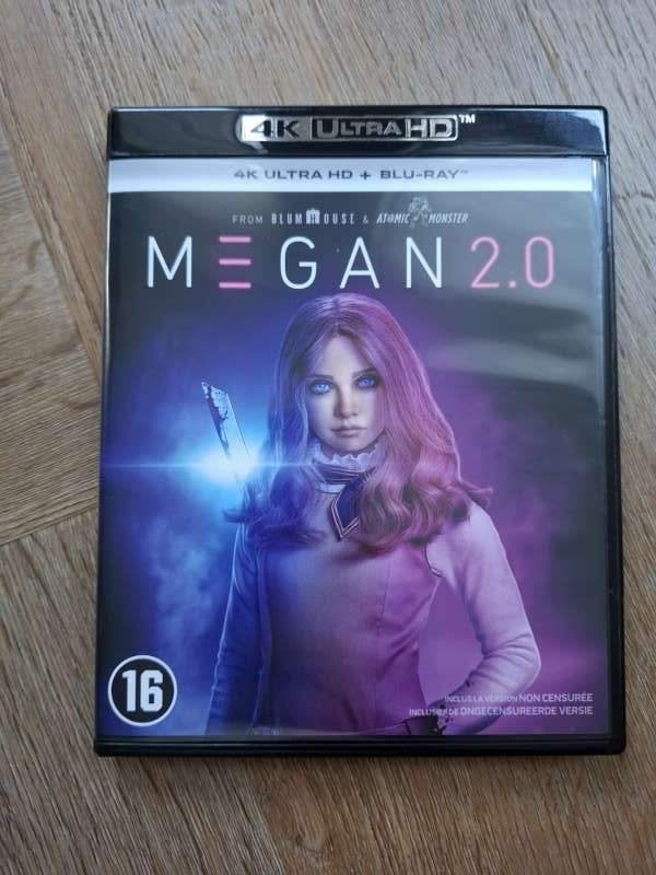 M3gan 2.0 4K, Vanaf 16 jaar, Film, 4K Ultra HD Blu-ray, Ophalen of Verzenden