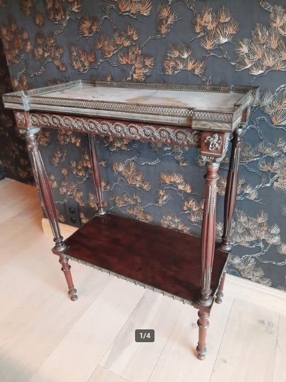 Console in Mahonie Lodewijk XVI Periode, Ophalen of Verzenden