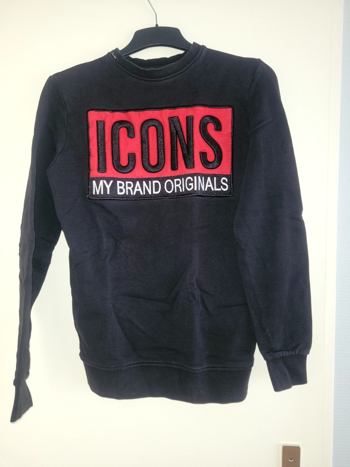 My Brand Icons sweater zwart maat M, Maat 48/50 (M), Zwart, Ophalen of Verzenden, Gedragen