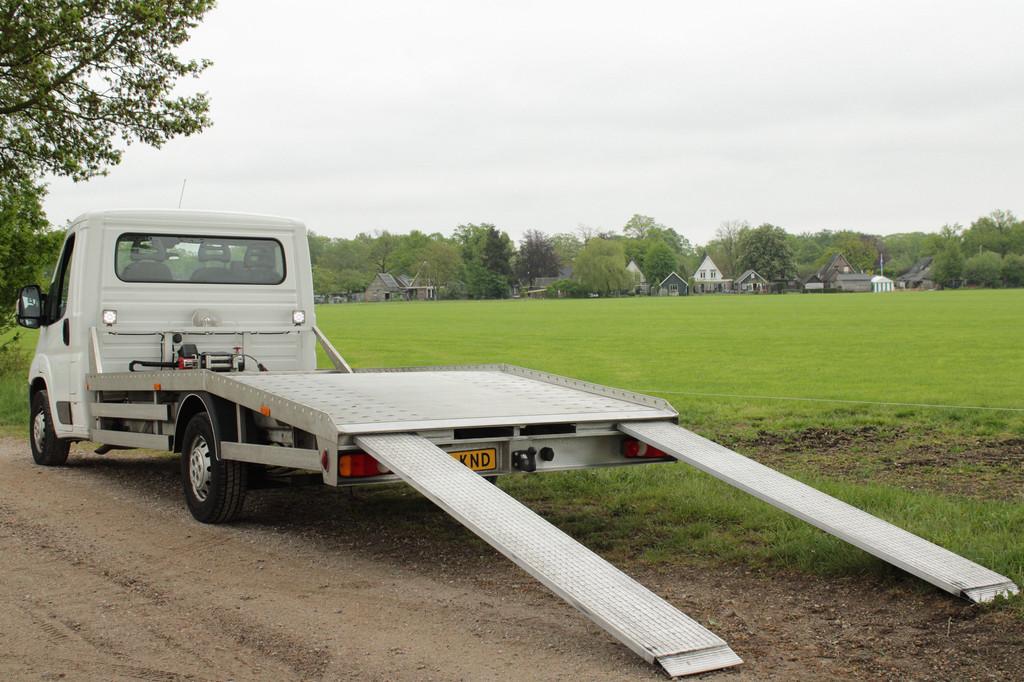 Peugeot BOXER 2.0 HDI Oprijwagen|N1|Elektr.Lier|Luchtvering|, Voorwielaandrijving, Stof, Gebruikt, 4 cilinders