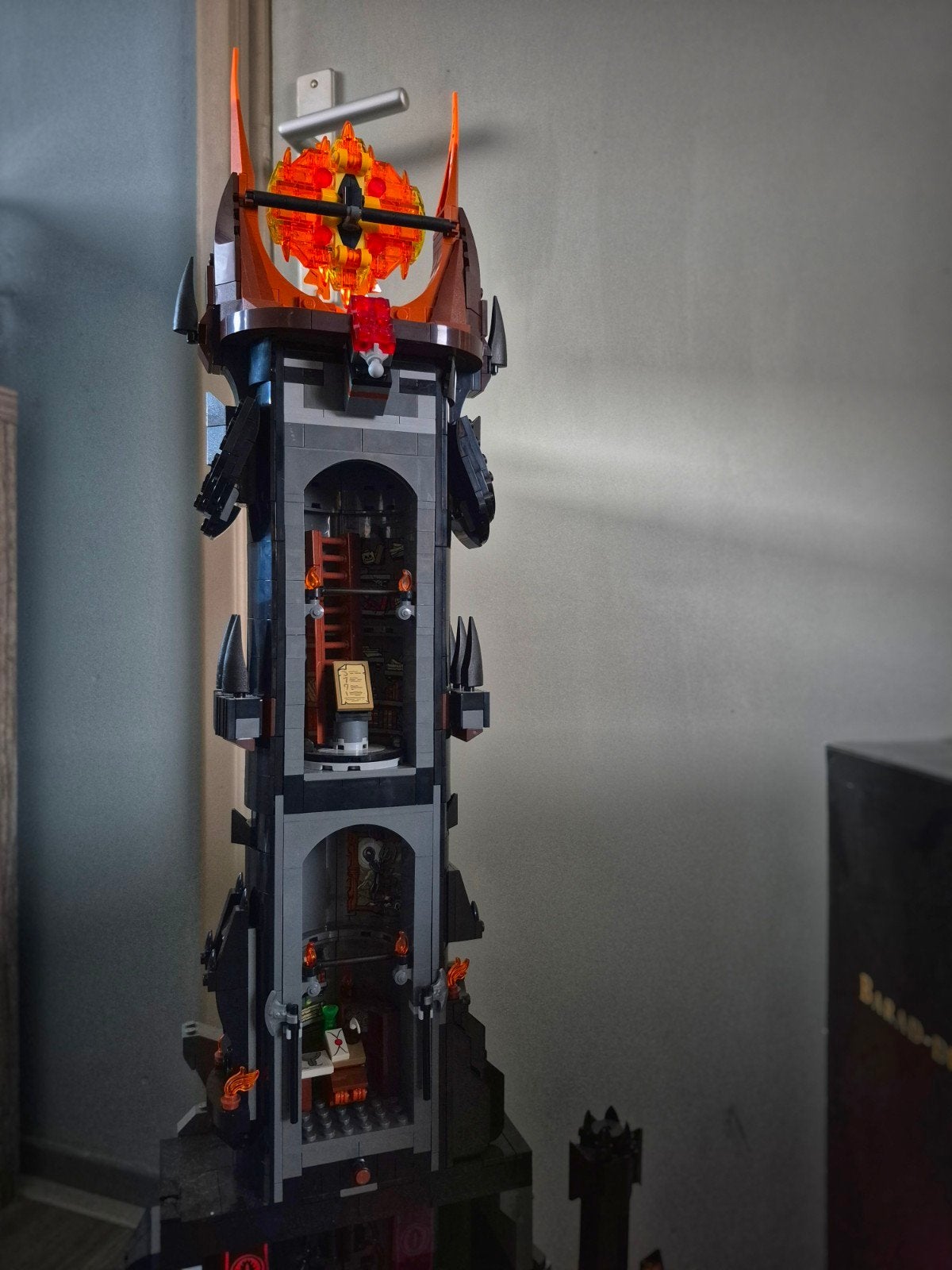 LEGO The Lord of the Rings Barad-dûr - 10333, Lego, Ophalen of Verzenden, Zo goed als nieuw, Compleet