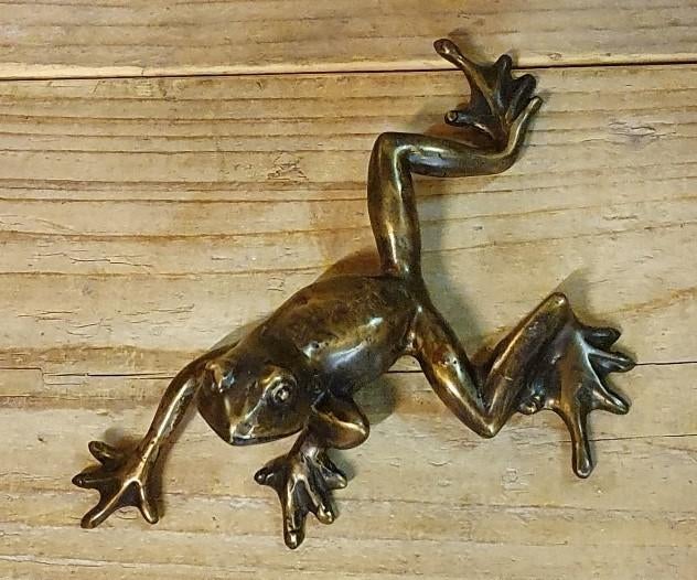 BOOMKIKKER / bronzen beeld, Tuin en Terras, Tuinbeelden, Dierenbeeld, Nieuw, Info@huisentuindecoratiemarie.nl, Huis en tuin decoratie marie