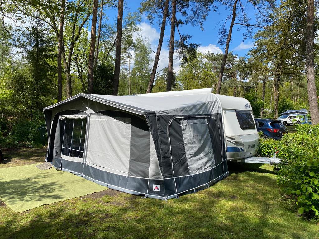 Fendt Diamant 510 caravan 2008 veel extra’s, Vast bed, Rondzit, Particulier, Tot en met 4