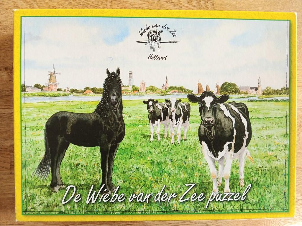 Wiebe van der zee  puzzel, Ophalen of Verzenden, 500 t/m 1500 stukjes, Gebruikt, Legpuzzel