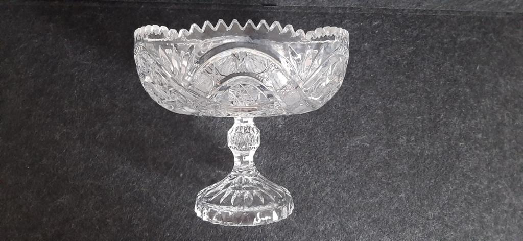 Fruitschaal, Schaal, Rond, Ophalen of Verzenden, Glas