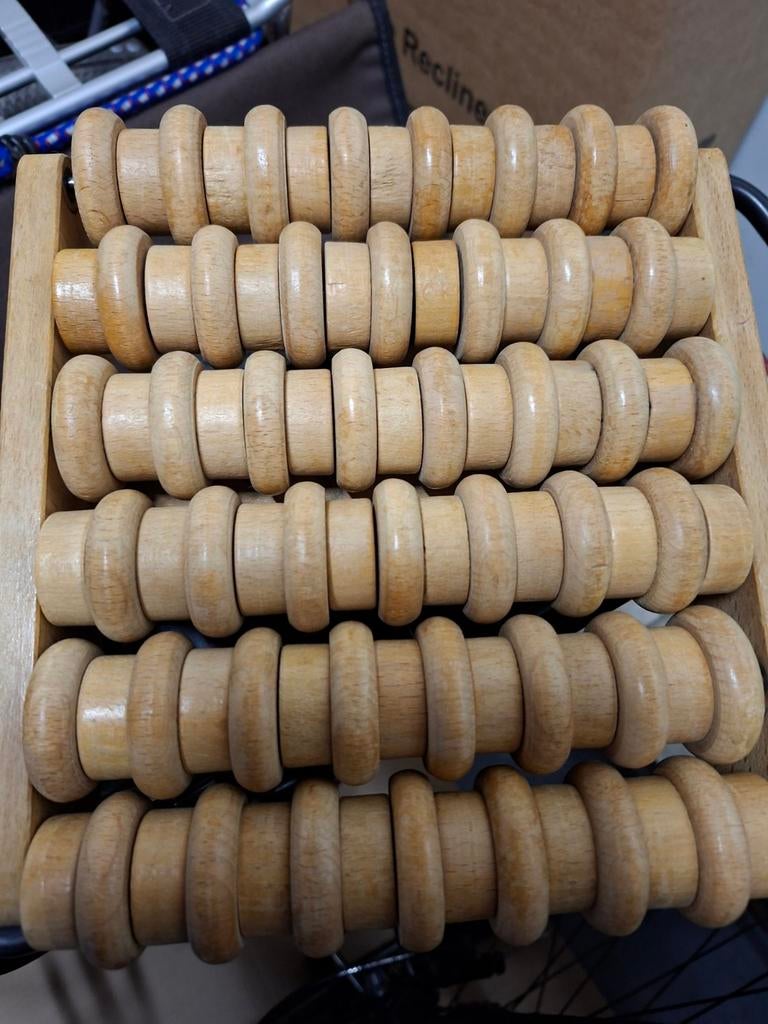 Houten massage voeten roller, Ophalen of Verzenden