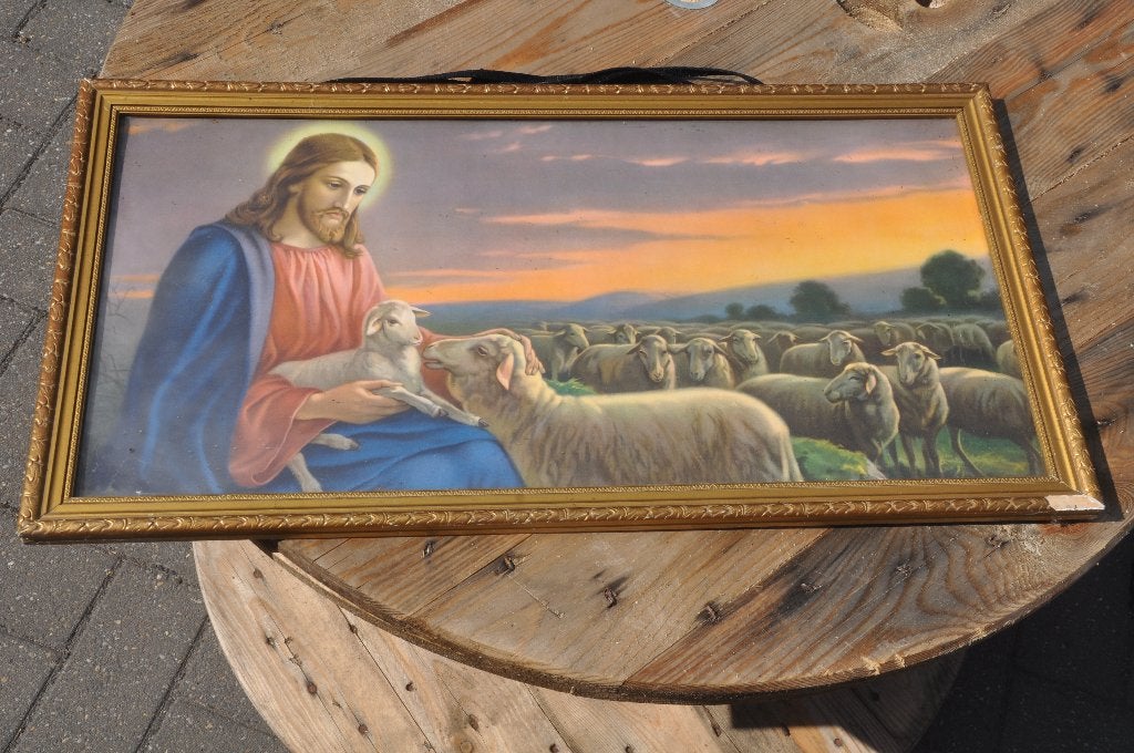 schilderij met herder, Ophalen, Portret of Personen