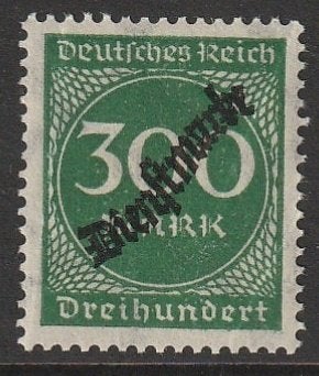 Rijk 1923 79 Dienst 300m, Ongebruikt, Postzegels en Munten, Postzegels | Europa | Duitsland, Ophalen of Verzenden, Overige periodes
